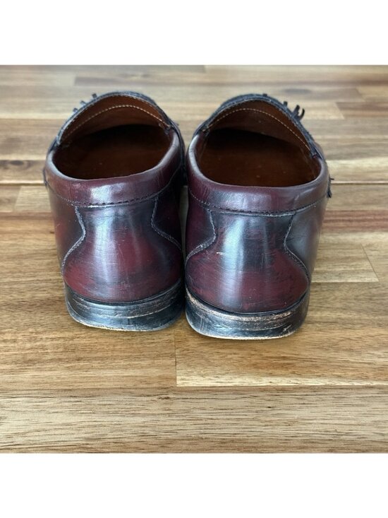 Allen Edmonds Stowe Tassel Loafer Size 10.5 D Brown Genuine Leather Made In USA main image 5